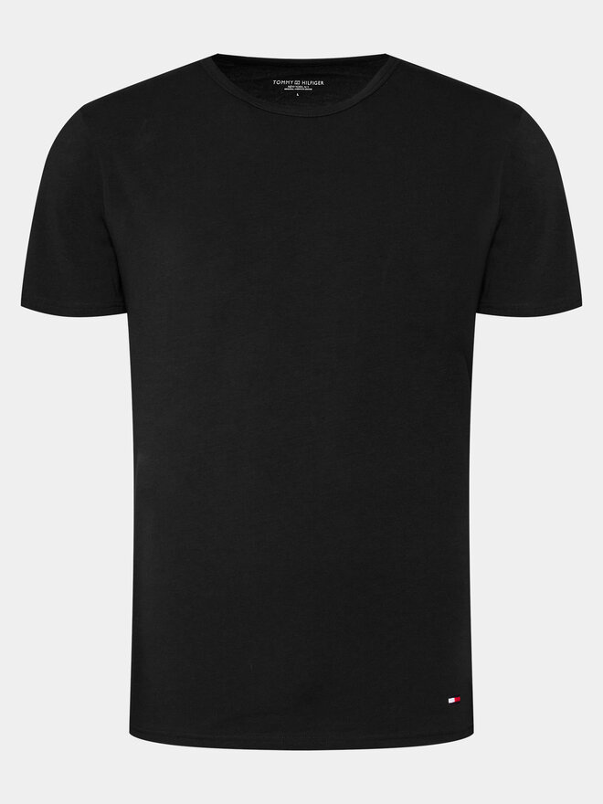 Tommy Hilfiger Tommy Hilfiger 3 db póló UM0UM03138 Fekete Regular Fit