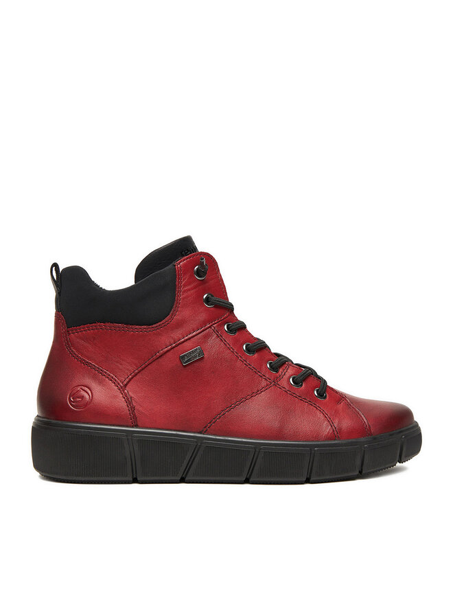 Remonte Botines planos Remonte D1T76-35 Guinda/burdeos