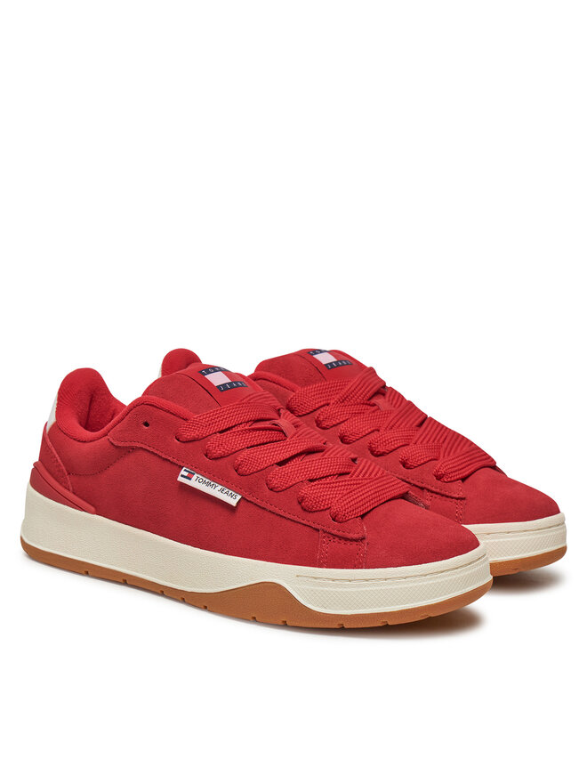 Tommy Jeans Sneakers Tommy Jeans Skate EN0EN02677 Roșu