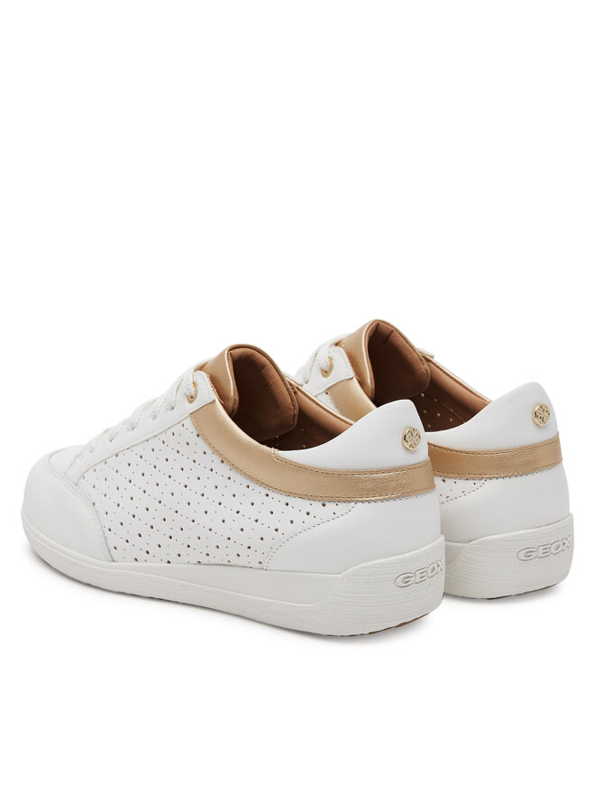 Geox Snīkeri Geox Myria C D5568C 05485 C1000 Balts