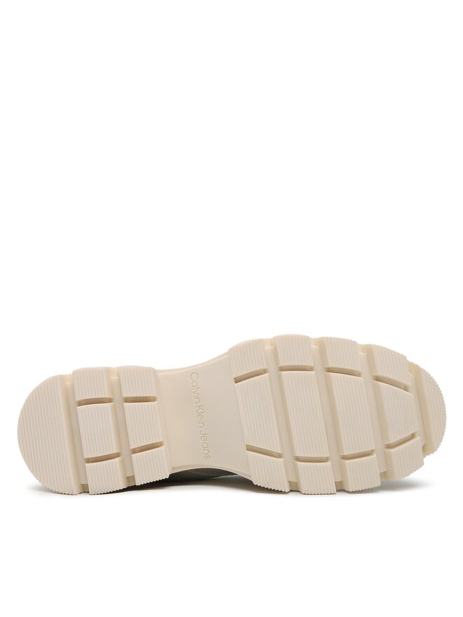 Calvin Klein Jeans Turistická obuv Calvin Klein Jeans Chunky Boot Vintange Tongue YW0YW00947 Bílá