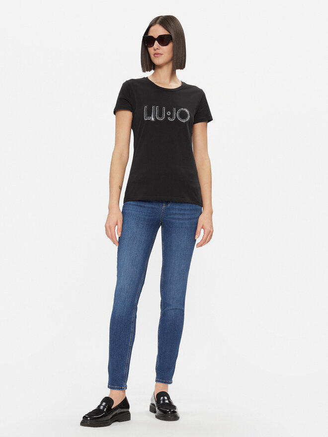 Liu Jo Liu Jo T-Shirt WA4051 JS923 Μαύρο Regular Fit