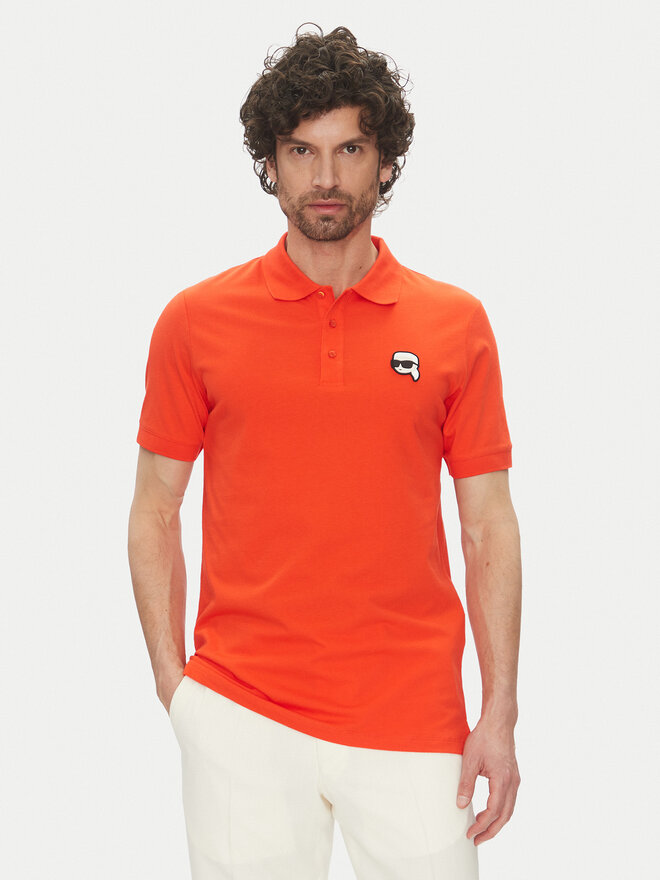 KARL LAGERFELD KARL LAGERFELD Polo 745710 552224 Κόκκινο Regular Fit