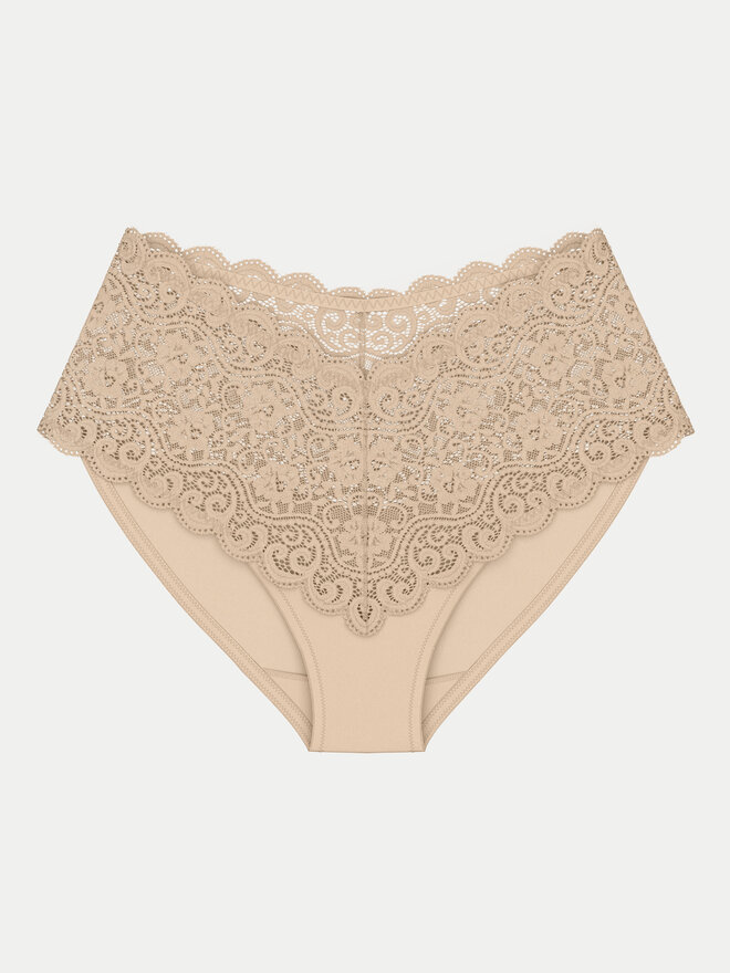 Triumph Triumph Класичні труси з високою талією Amourette 10210675 Бежевий