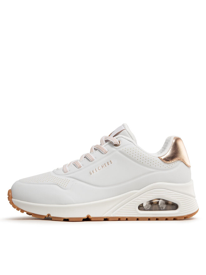 Skechers Снікерcи Skechers Uno Shimmer Away 155196/WHT Білий