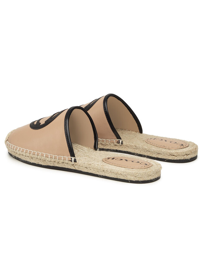 Coach Espadrillas Coach Chaning Leather C4337 1102151EDC Beige