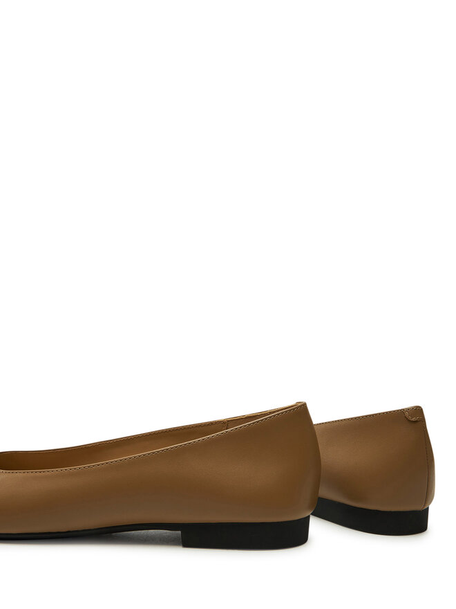 MICHAEL Michael Kors Балеринки MICHAEL Michael Kors Rebeca Flex Ballet 40F4RBFP1L Кафяв
