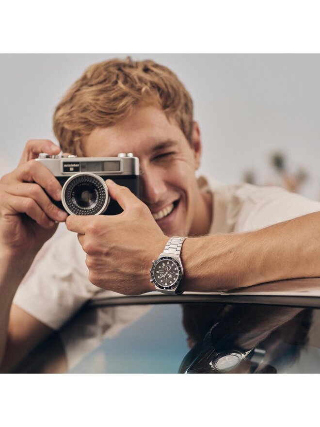 Timex Годинник Timex TW2V69800 Срібний