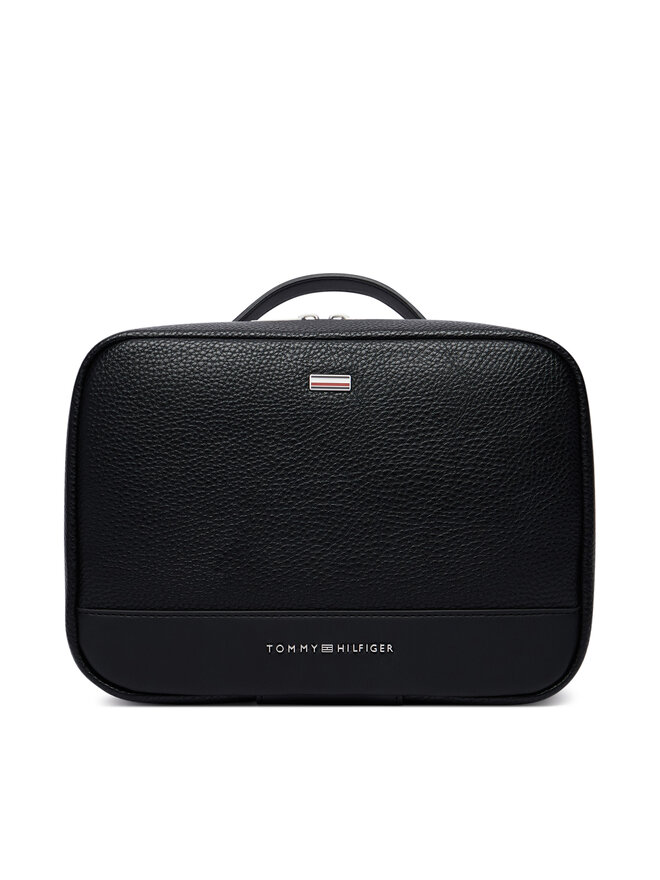 Tommy Hilfiger Kosmetiktasche Tommy Hilfiger Th Central Travel Washbag AM0AM14550 Schwarz