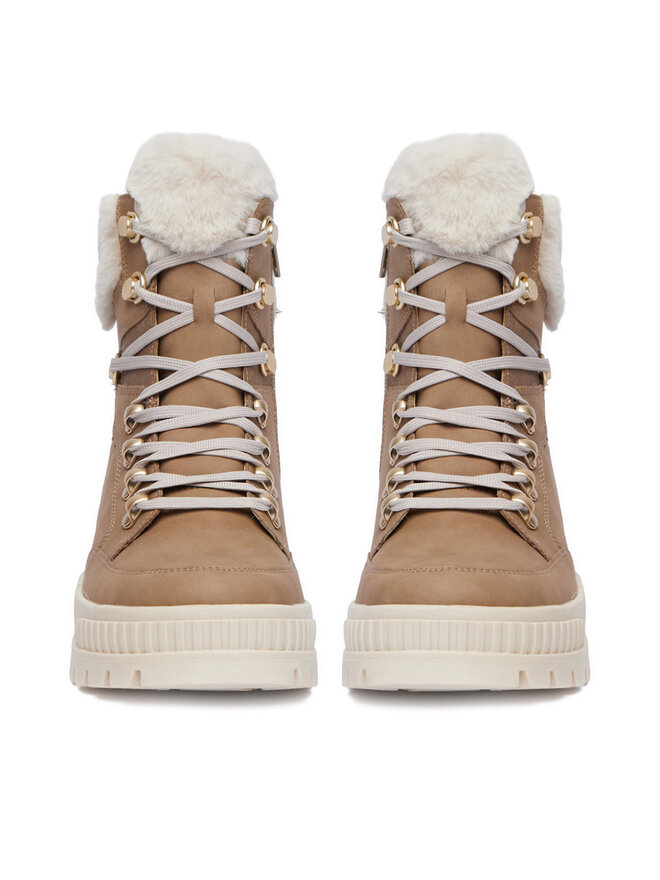 Rieker Schnürschuhe Rieker CEO-W2174-20 Dunkelbeige
