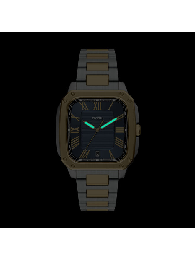 Fossil Uhr Fossil Crosby FS6161 Goldfarben