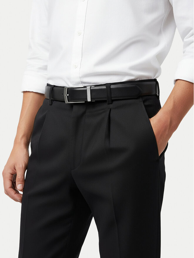 GINO ROSSI Gürtel Gino Rossi C-NOAH-ZZ24083 Schwarz