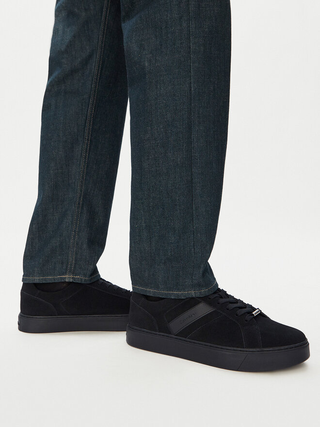 Calvin Klein Sneakers Calvin Klein Classic Cups Laceup Tape Su HM0HM02200 Schwarz