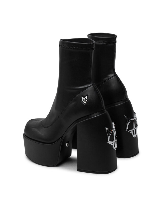 Naked Wolfe Botine Naked Wolfe Sugar Negru