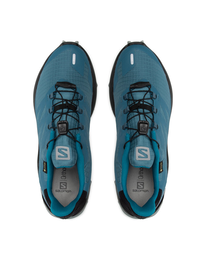 Salomon Běžecké boty Salomon Supercross 3 Gtx GORE-TEX 414556 Modrá