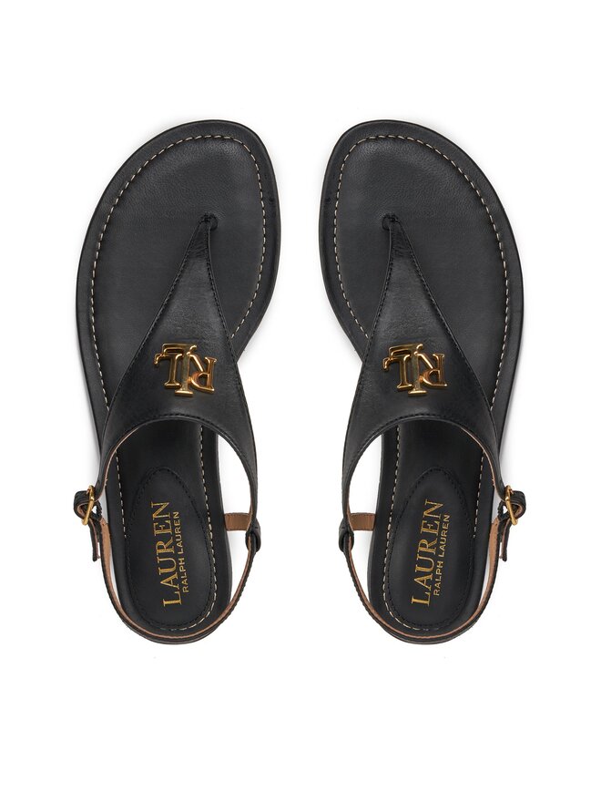 LAUREN RALPH LAUREN Sandály Lauren Ralph Lauren 802940593001 Černá