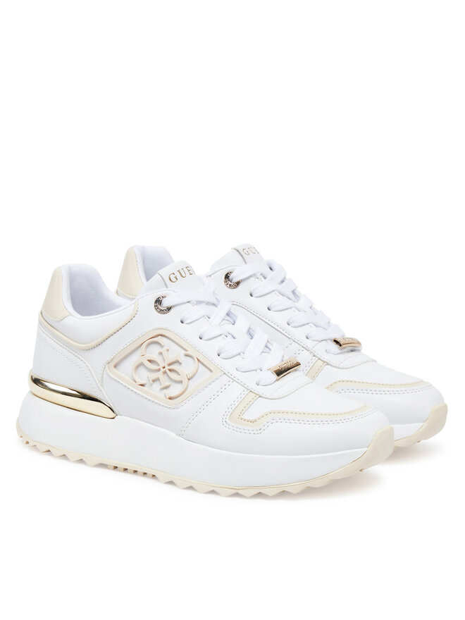 Guess Sneakersy Guess FLJKOY ELE12 Bílá