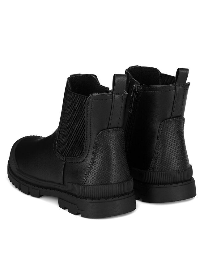 Action Boy Botines planos Action Boy CM240312-1 Negro