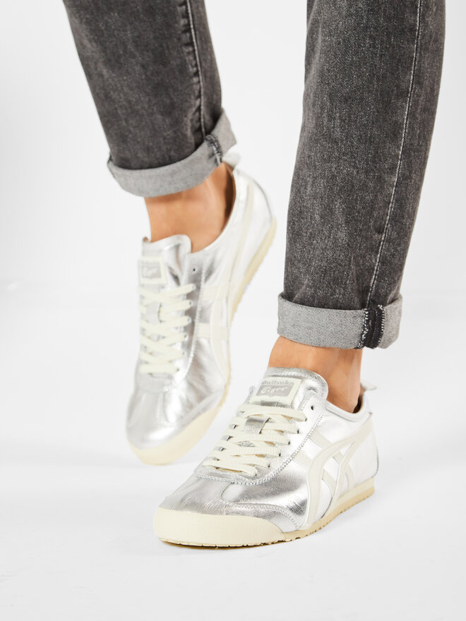 Onitsuka Tiger Сникърси Onitsuka Tiger Mexico 66 THL7C2 Сребрист