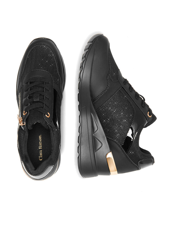 Clara Barson Halbschuhe Clara Barson WS2229-49 Schwarz
