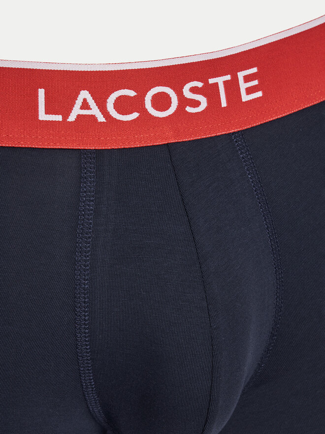 Lacoste Lacoste Set od 3 para bokserica 5H1297 Tamnoplava