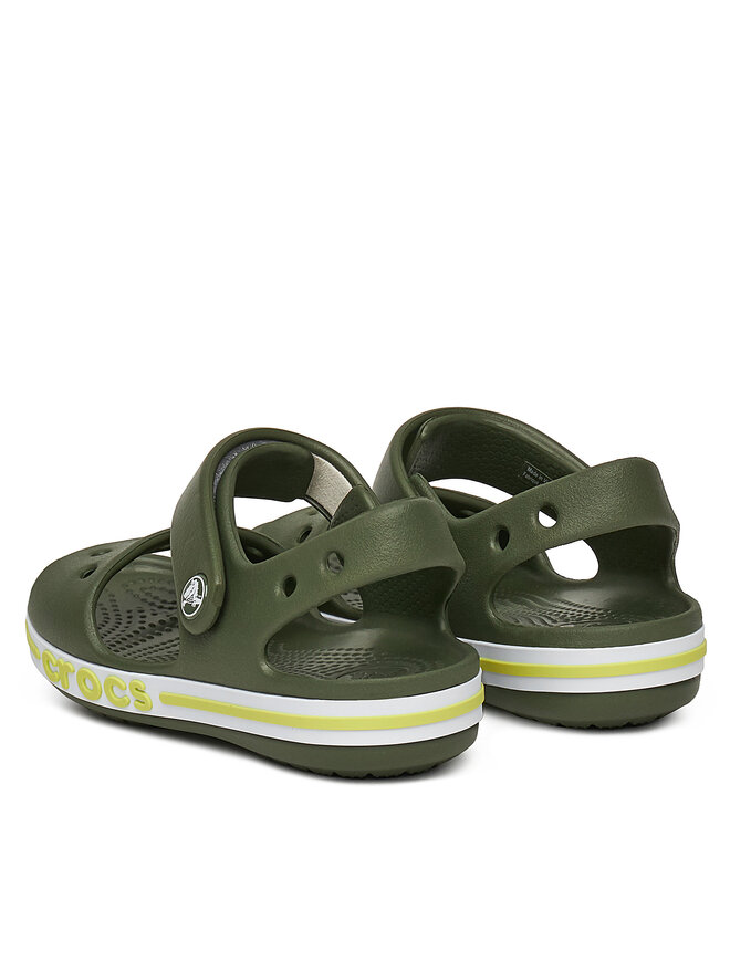 Crocs Sandały Crocs BAYABAND SANDAL T 211055-309 Zielony