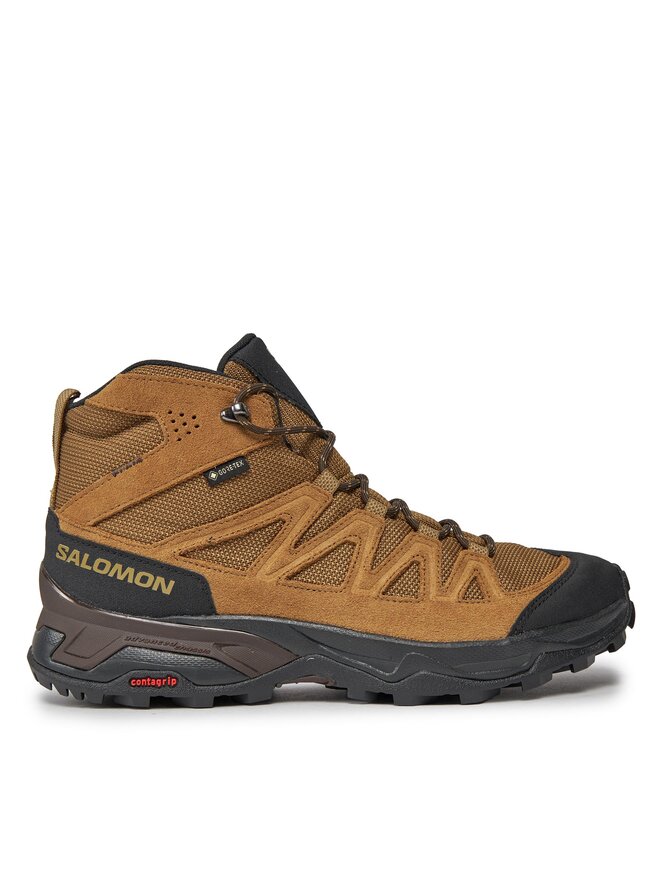 Salomon Scarpe da trekking Salomon X Ward Leather Mid GORE-TEX L47181800 Marrone