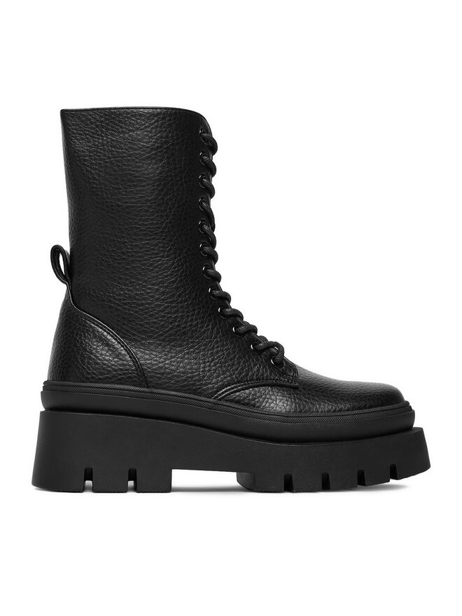 DeeZee Botines planos DeeZee 60063-12 Negro