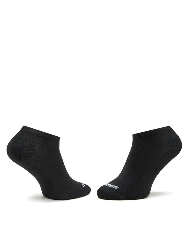 adidas Kotníkové ponožky Unisex adidas Thin Linear Low-Cut Socks 3 Pairs IC1299 Černá