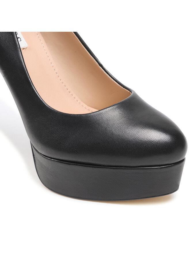 Guess Pantofi Guess Dearly FL5DRY LEA08 Negru