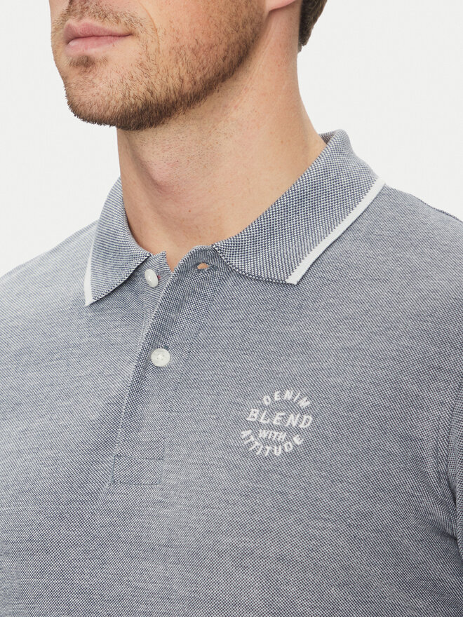 Blend Blend Poloshirt 20708180 Blau Regular Fit