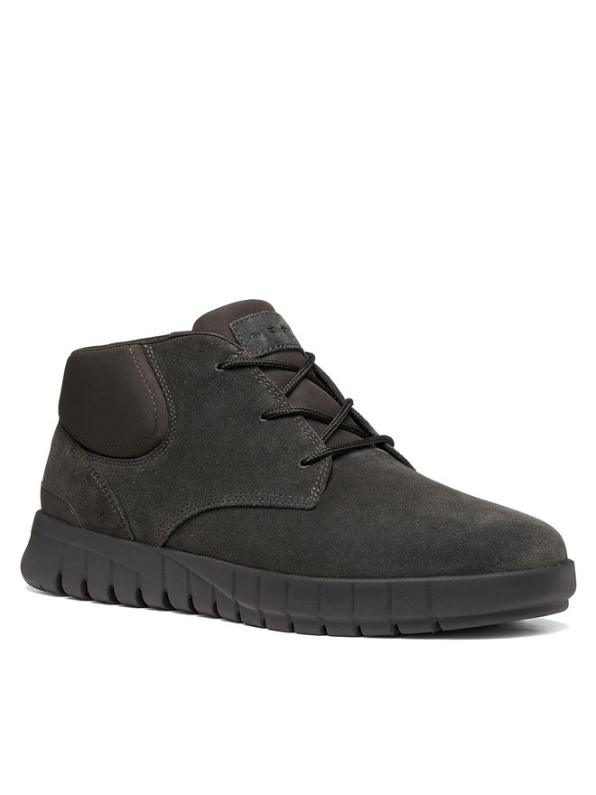 Geox Schnürschuhe Geox U Flextride U66MYC 0227T C6093 Dunkelbraun
