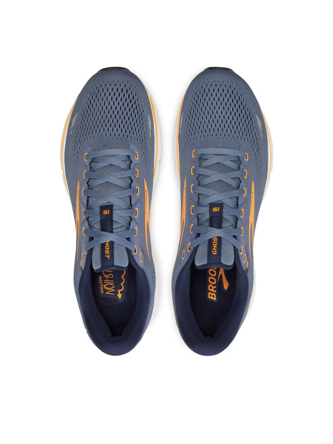 Brooks Маратонки за бягане Brooks Ghost 15 110393 1D 417 Сив