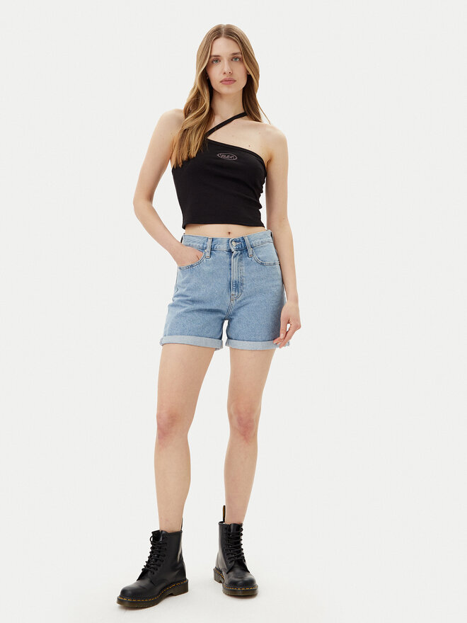 Volcom Volcom Топ Stonezone B0112503 Чорний Slim Fit