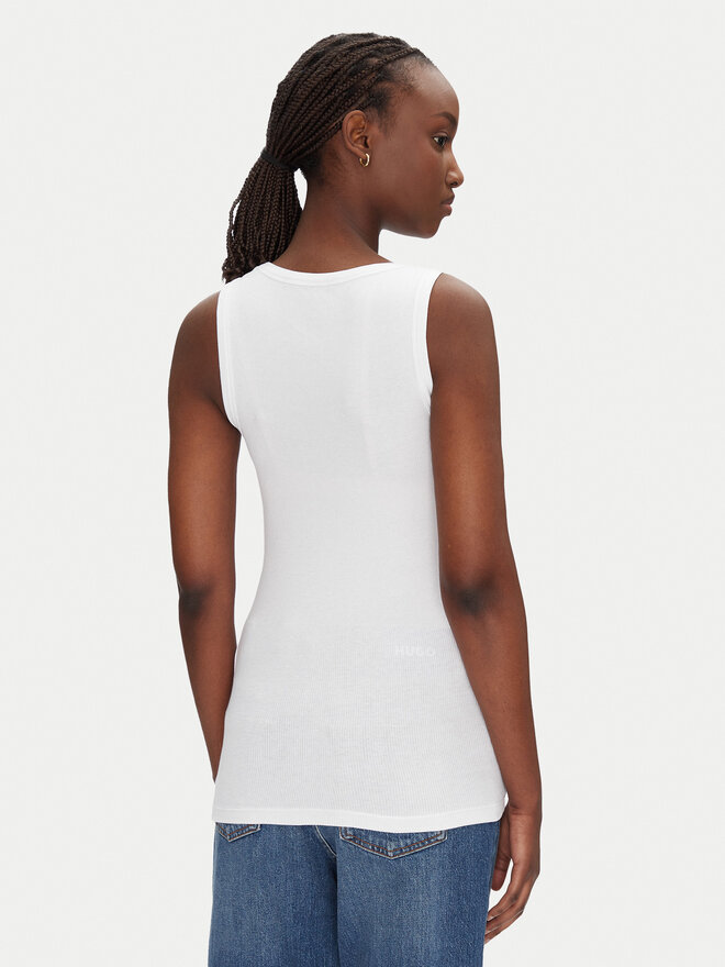 BOSS BOSS Top C_Ematite 50547548 Blanco Slim Fit