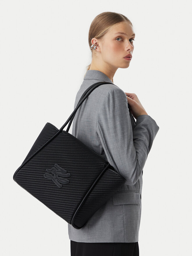 KARL LAGERFELD Handtasche KARL LAGERFELD B3W30313 Schwarz