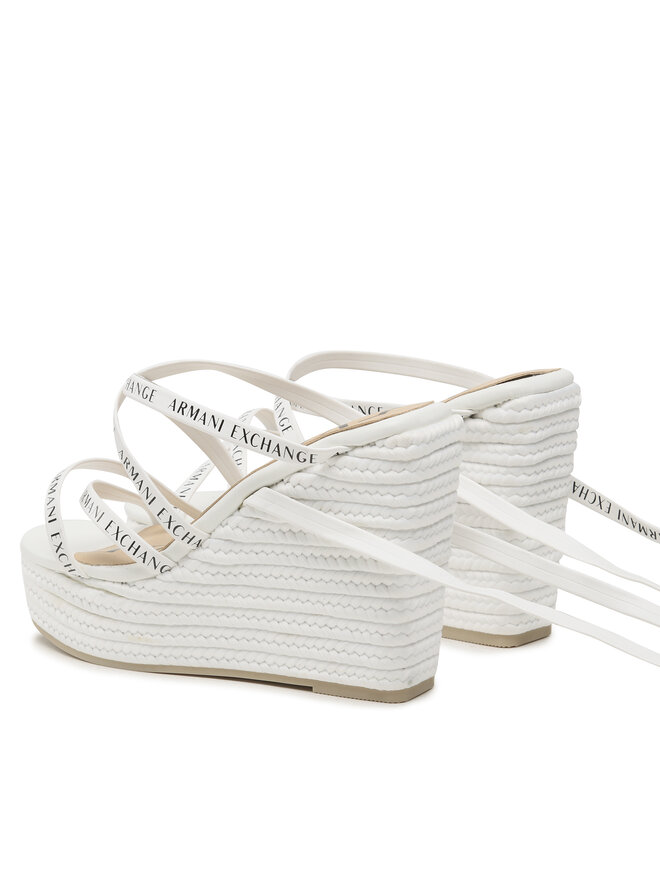 Armani Exchange Босоніжки Armani Exchange XDP035 XV690 01015 Білий