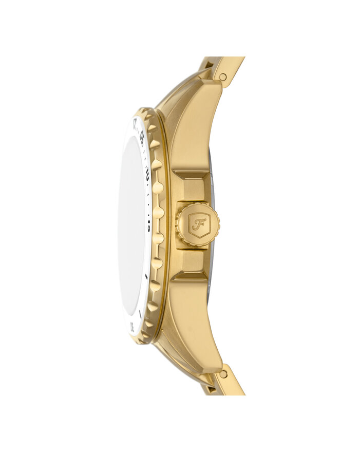 Fossil Zegarek Fossil Blue ES5350 Złoty