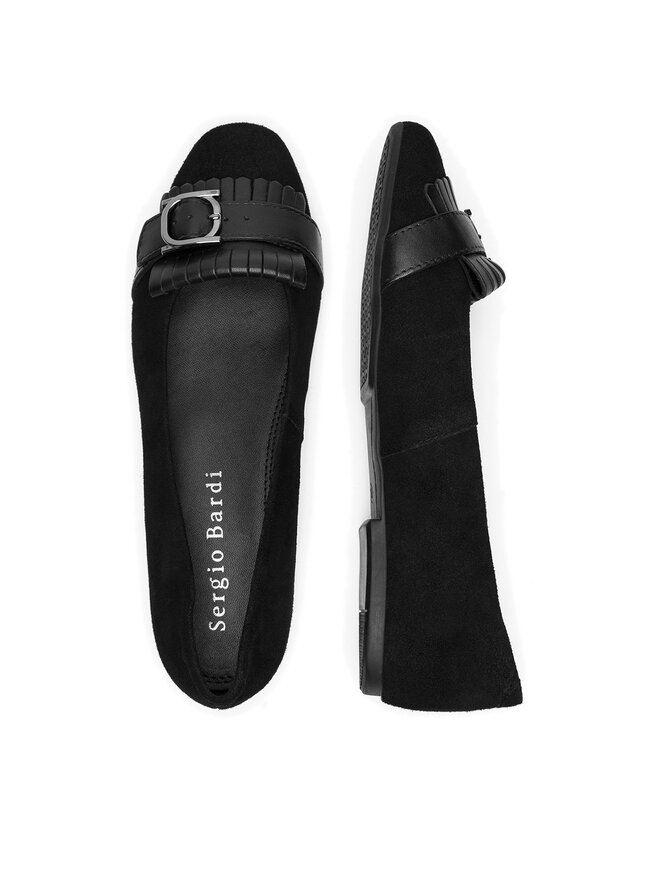 Sergio Bardi Балеринки Sergio Bardi RST-E1068-01SB Черен