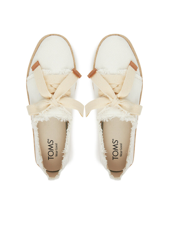 Toms Еспадрильї Toms Carolina 10021879 Білий