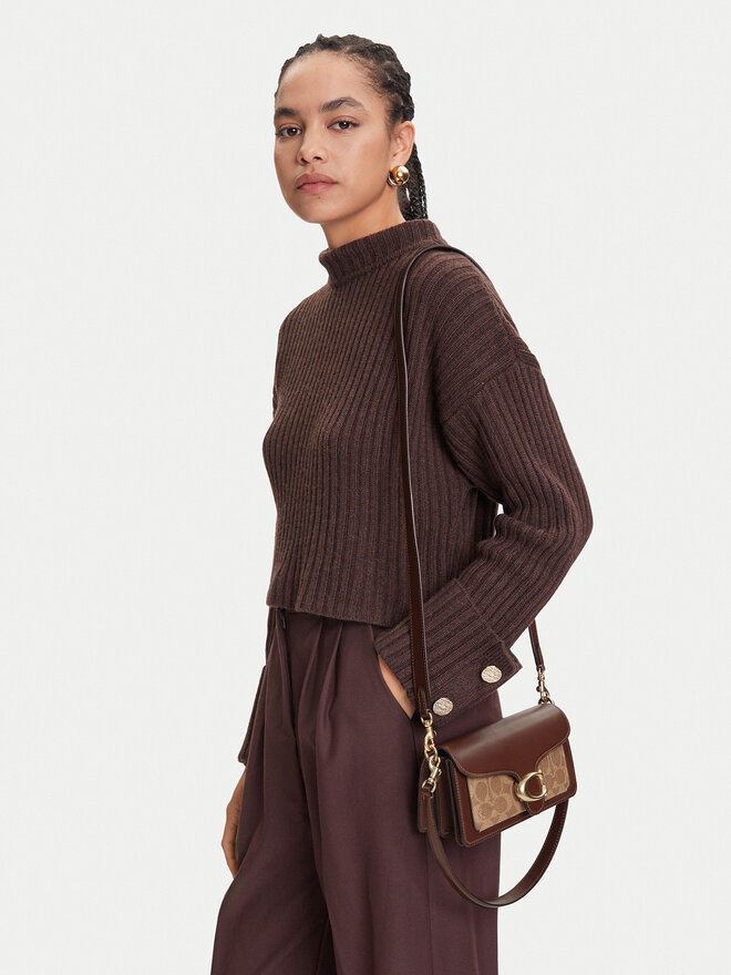 Coach Borsetta Coach CY200 Marrone