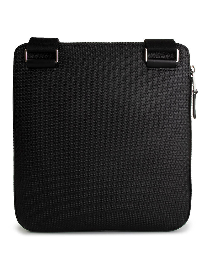 Lacoste Τσαντάκι Lacoste Flat Crossover Bag NH2815CE Μαύρο