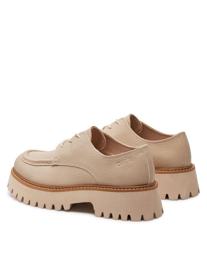 Big Star Shoes Oxfordy Big Star Shoes NN274053 Beżowy
