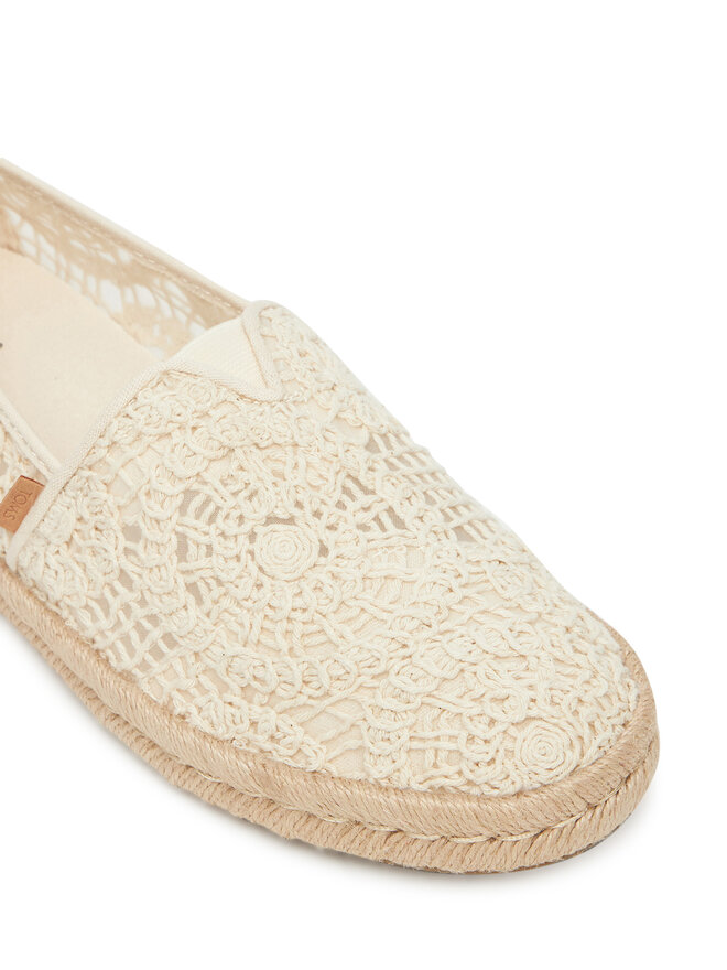 Toms Εσπαντρίγιες Toms Alpargata Rope 2.0 10021941 Εκρού