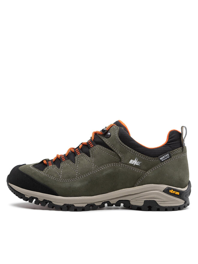 Lomer Trekingová obuv Lomer Sella II Mtx Suede 30042B Zelená