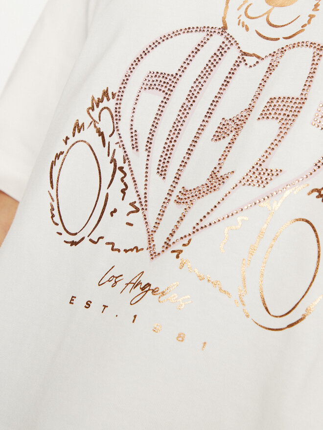 Guess Guess T-shirt V5RI09 I3Z14 Bež Regular Fit