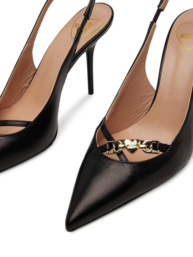 LOVE MOSCHINO Sandale LOVE MOSCHINO JA10079G1MIA0000 Negru