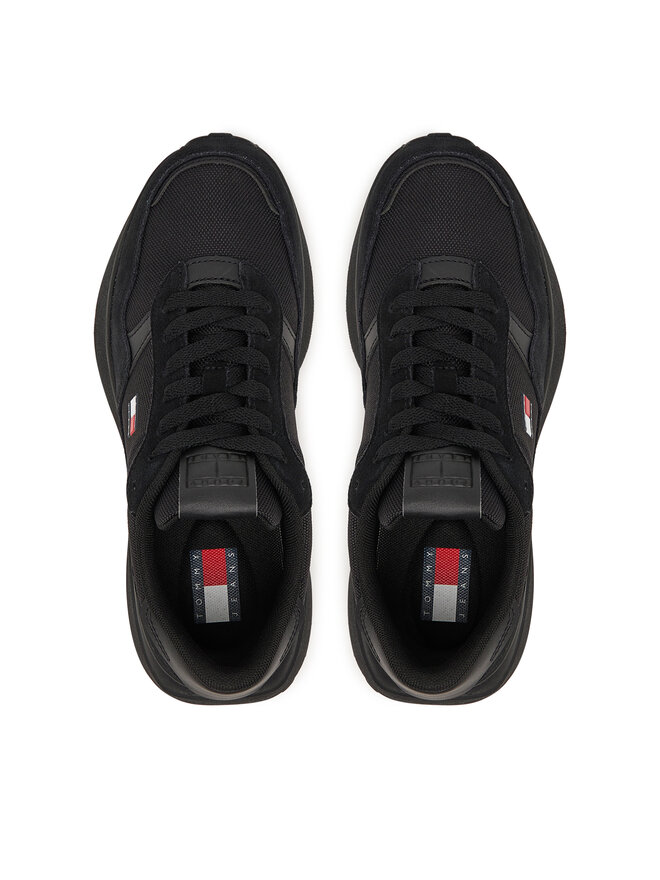 Tommy Jeans Sneakers Tommy Jeans Modern Runner Mix EN0EN03100 Schwarz