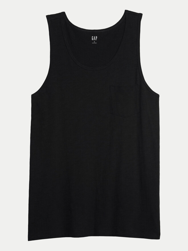 Gap Gap Trikó 545873-00 Fekete Regular Fit