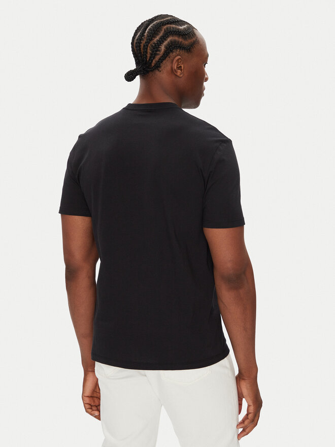 Calvin Klein Jeans Calvin Klein Jeans T-Shirt Center Monogram LV04RC857G Μαύρο Regular Fit